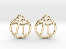 Load image into Gallery viewer, Tiny Pi Earrings (Metal)