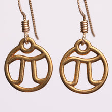 Load image into Gallery viewer, Tiny Pi Earrings (Metal)