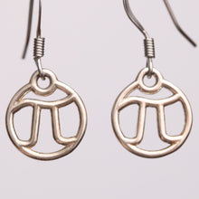 Load image into Gallery viewer, Tiny Pi Earrings (Metal)