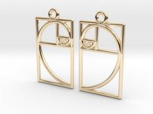 Load image into Gallery viewer, Medium Golden Ratio Earrings (Metal)