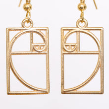 Load image into Gallery viewer, Medium Golden Ratio Earrings (Metal)