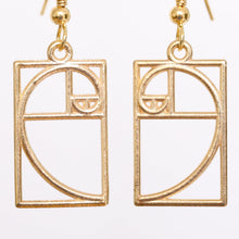 Load image into Gallery viewer, Medium Golden Ratio Earrings (Metal)
