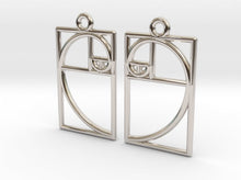 Load image into Gallery viewer, Medium Golden Ratio Earrings (Metal)