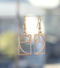 Load image into Gallery viewer, Medium Golden Ratio Earrings (Metal)
