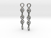 Load image into Gallery viewer, Infinity Chain Earrings (Metal) - Hanusa Design