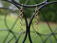 Load image into Gallery viewer, Infinity Chain Earrings (Metal) - Hanusa Design