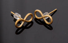 Load image into Gallery viewer, Infinity Post Earrings (Metal)