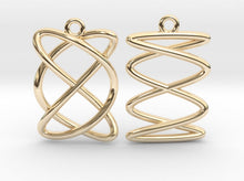 Load image into Gallery viewer, Lissajous Earrings (Metal)
