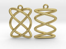 Load image into Gallery viewer, Lissajous Earrings (Metal)
