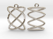 Load image into Gallery viewer, Lissajous Earrings (Metal)