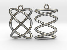 Load image into Gallery viewer, Lissajous Earrings (Metal)