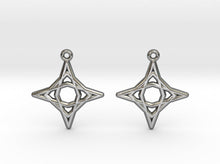 Load image into Gallery viewer, Diamond Star Earrings (Metal)