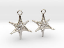 Load image into Gallery viewer, Merkaba Earrings (Metal)
