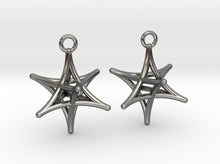 Load image into Gallery viewer, Merkaba Earrings (Metal)