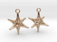 Load image into Gallery viewer, Merkaba Earrings (Metal)