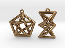 Load image into Gallery viewer, Forbidden Subgraph Earrings (Metal)