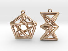 Load image into Gallery viewer, Forbidden Subgraph Earrings (Metal)