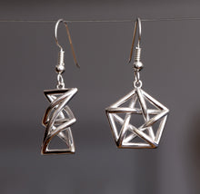 Load image into Gallery viewer, Forbidden Subgraph Earrings (Metal)
