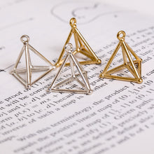 Load image into Gallery viewer, Hypersimplex Earrings (Metal)