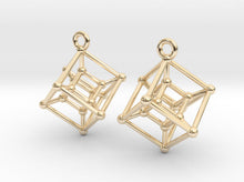 Load image into Gallery viewer, Hypercube Earrings (Metal)