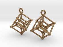 Load image into Gallery viewer, Hypercube Earrings (Metal)