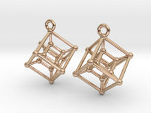 Load image into Gallery viewer, Hypercube Earrings (Metal)