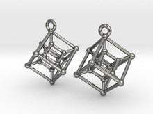 Load image into Gallery viewer, Hypercube Earrings (Metal)
