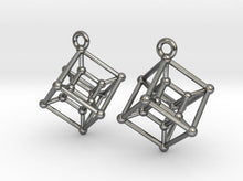 Load image into Gallery viewer, Hypercube Earrings (Metal)