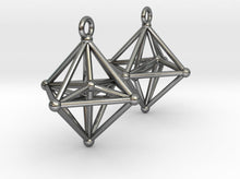 Load image into Gallery viewer, Hyperoctohedron Earrings (Metal)