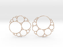 Load image into Gallery viewer, Bubbly Apollonian Earrings (Metal)
