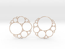 Load image into Gallery viewer, Bubbly Apollonian Earrings (Metal)
