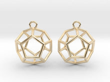 Load image into Gallery viewer, Dodecahedron Earrings (Metal)