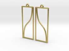 Load image into Gallery viewer, Tangent Function Earrings (Metal)
