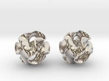 Load image into Gallery viewer, Gyroid Earrings (Metal)