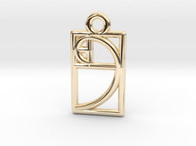 Load image into Gallery viewer, Smaller Golden Ratio Necklace (Metal)