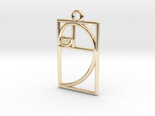 Load image into Gallery viewer, Larger Golden Ratio Necklace (Metal)