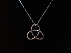Trefoil Necklace (Metal)