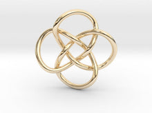 Load image into Gallery viewer, Quatrefoil Necklace (Metal)