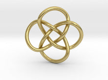 Load image into Gallery viewer, Quatrefoil Necklace (Metal)