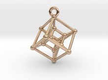 Load image into Gallery viewer, Hypercube Necklace (Metal)
