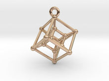 Load image into Gallery viewer, Hypercube Necklace (Metal)