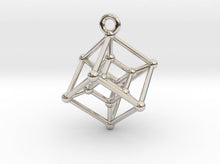 Load image into Gallery viewer, Hypercube Necklace (Metal)