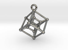 Load image into Gallery viewer, Hypercube Necklace (Metal)