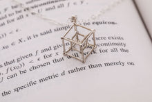 Load image into Gallery viewer, Hypercube Necklace (Metal)