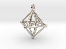 Load image into Gallery viewer, Hyperoctohedron Necklace (Metal)