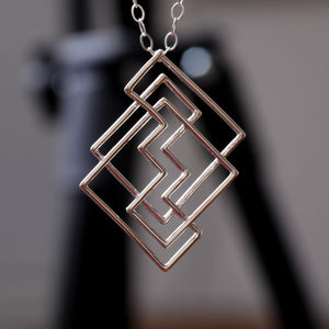 Cobweb Necklace (Larger) (Metal)