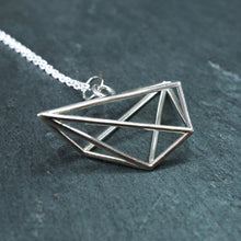 Load image into Gallery viewer, Minimalist Cyclic Polytope Necklace (Metal)