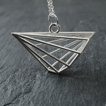 Load image into Gallery viewer, Intricate Cyclic Polytope Necklace (Metal)
