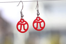Load image into Gallery viewer, Tiny Pi Earrings (Nylon)