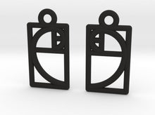 Load image into Gallery viewer, Tiny Golden Ratio Earrings (Nylon)